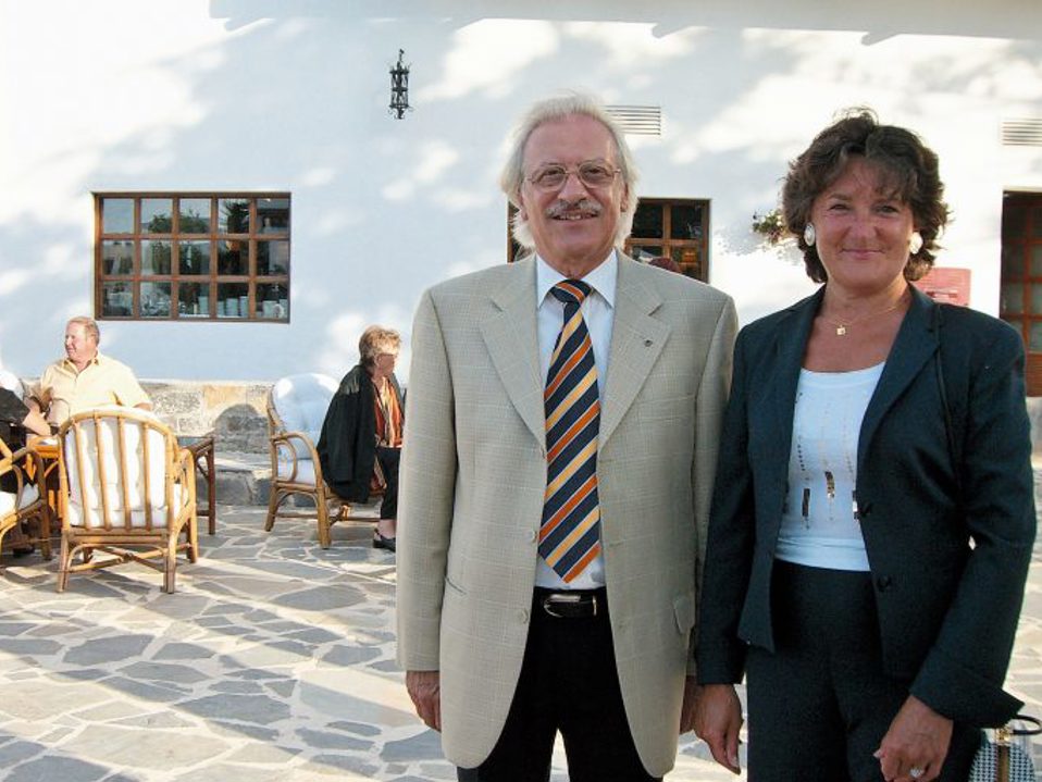 Celebrating 45 stays in 25 years in Creta Maris: Meet Mr & Mrs Ost!